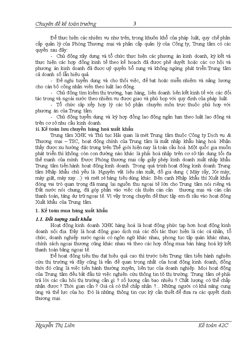 image for page Hoàn thiện kế toán lưu chuyển hàng hoá Xuất khẩu và Kết quả tiêu thụ hàng Xuất khẩu tại Công ty Dịch vụ Thương mại TSC 1