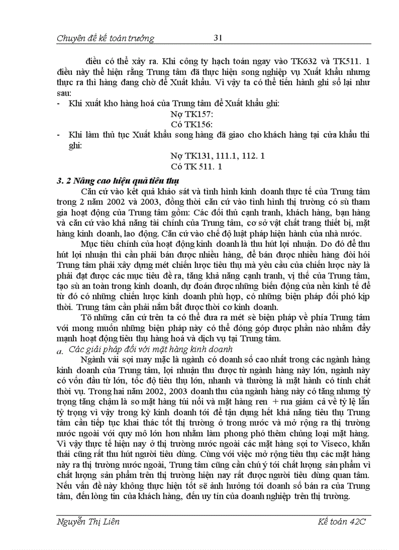 image for page Hoàn thiện kế toán lưu chuyển hàng hoá Xuất khẩu và Kết quả tiêu thụ hàng Xuất khẩu tại Công ty Dịch vụ Thương mại TSC 1