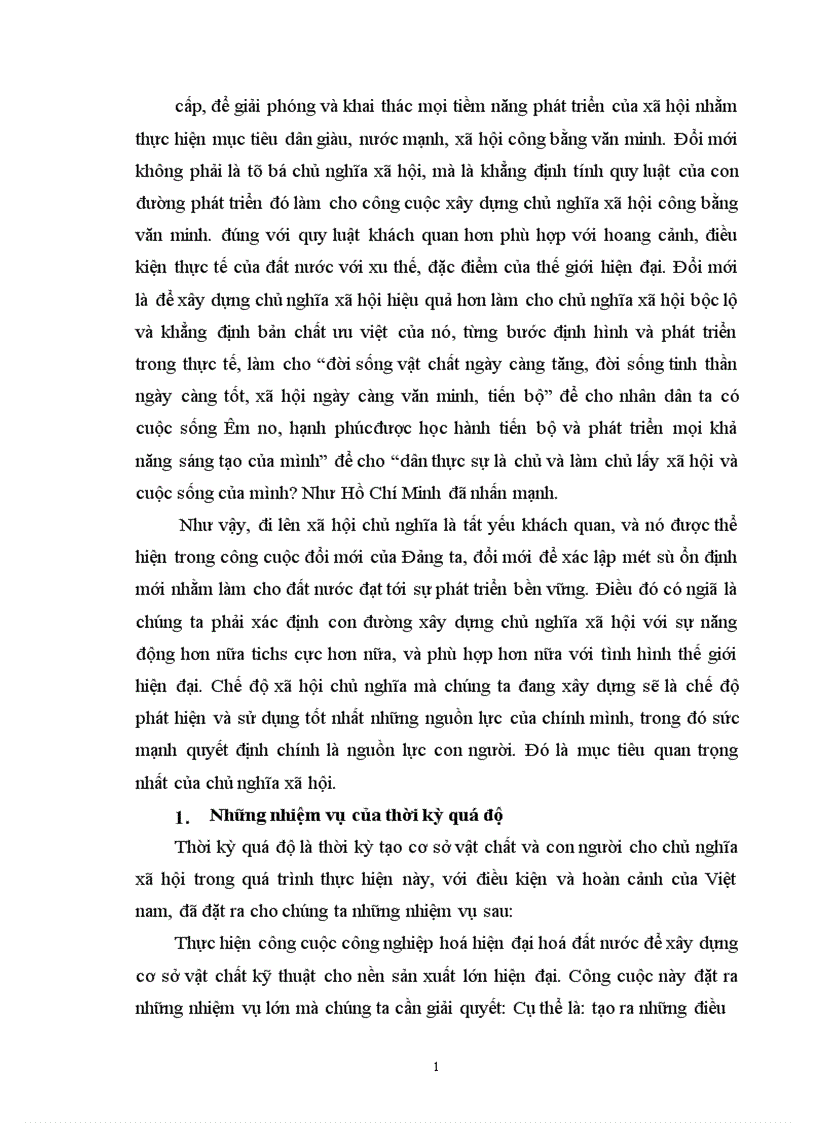 image for page Vận dụng lý luận hình thái kinh tế xã hội vào điều kiện Việt nam hiện nay 1