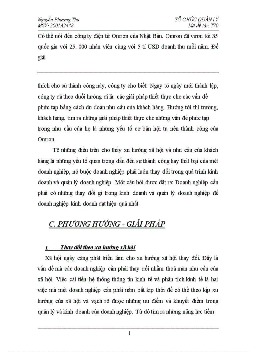 image for page Xu hướng xã hội và nhu cầu khách hàng những yếu tố quan trọng ảnh hưởng tới sự thay đổi trong kinh doanh và quản lý doanh nghiệp