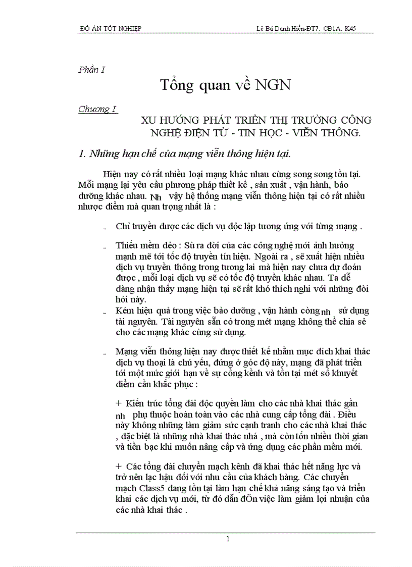 image for page Soft Switch trong NGN