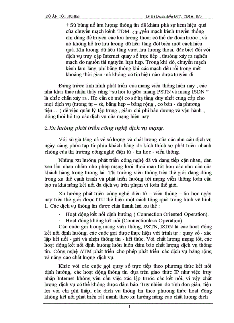 image for page Soft Switch trong NGN