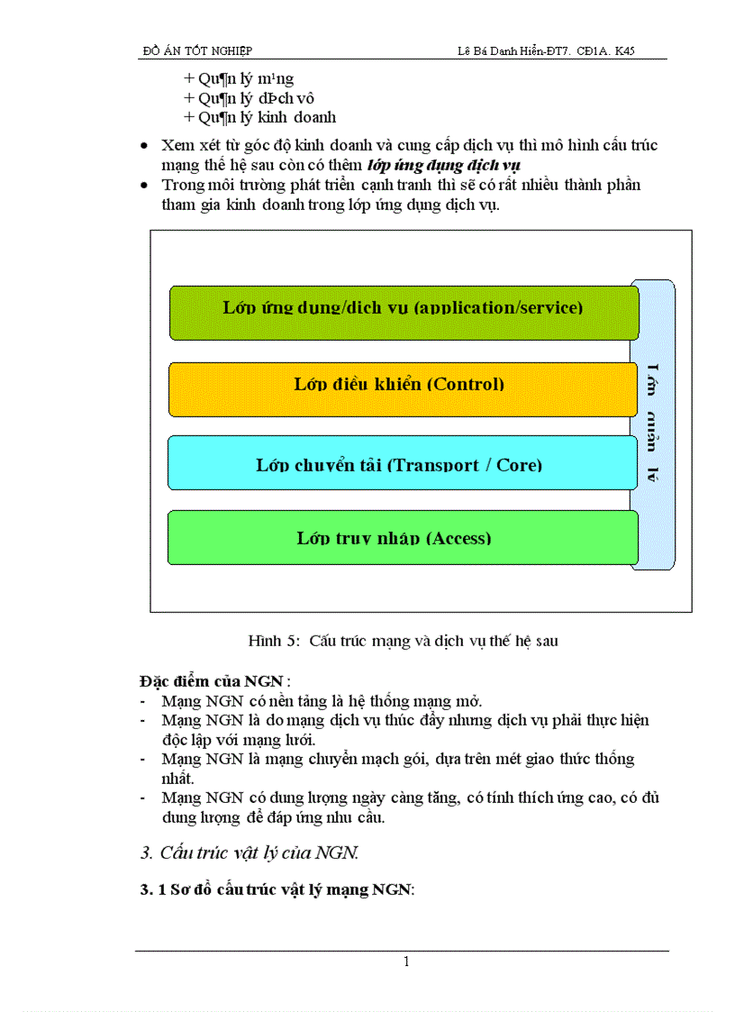 image for page Soft Switch trong NGN