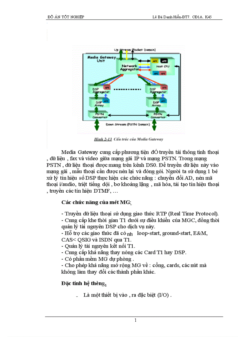 image for page Soft Switch trong NGN