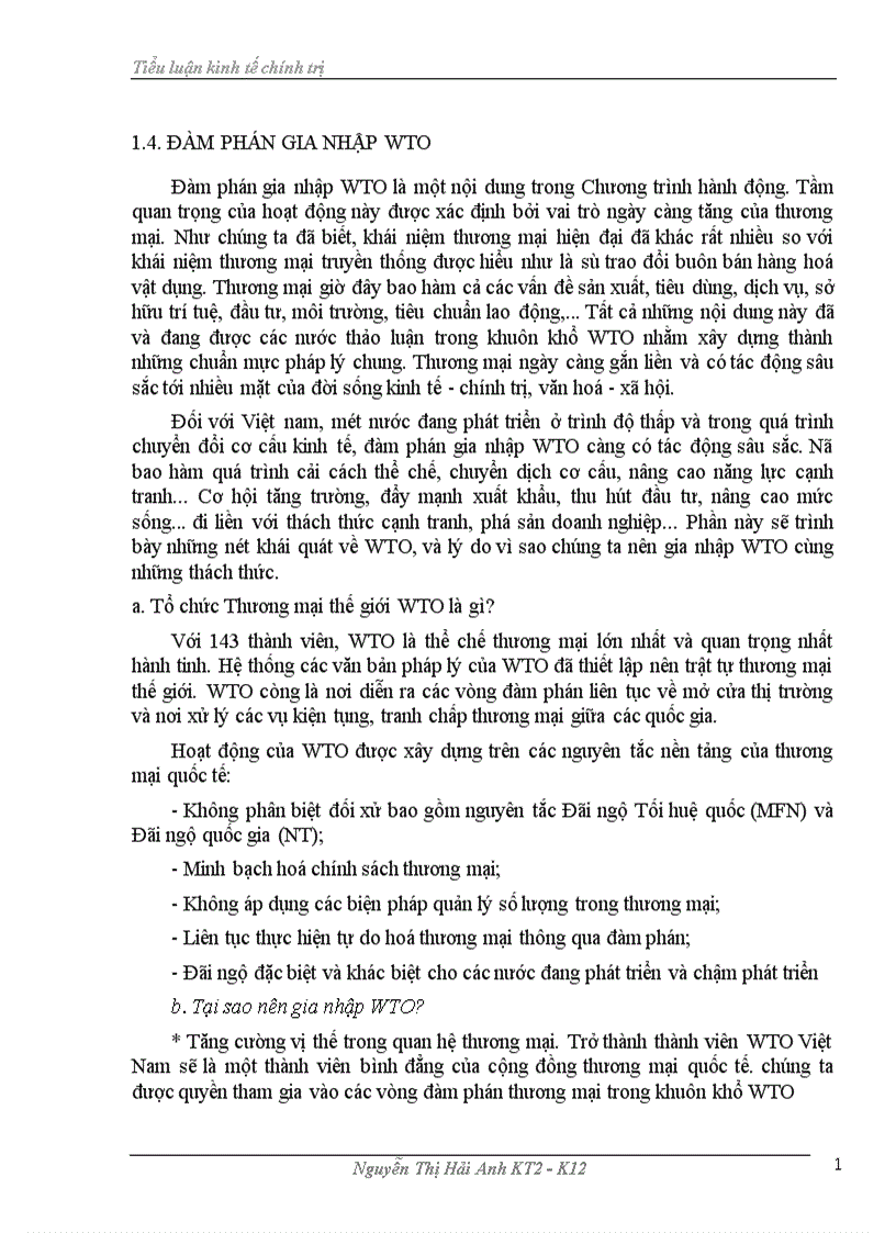 image for page Những cơ hội và thách thức trong tiến trình hội nhập kinh tế quốc tế của Việt Nam và mỗi liên hệ đến ngân hàng thương mại Việt Nam trong nên kinh tế thị truờng định hướng xã hội chủ nghĩa