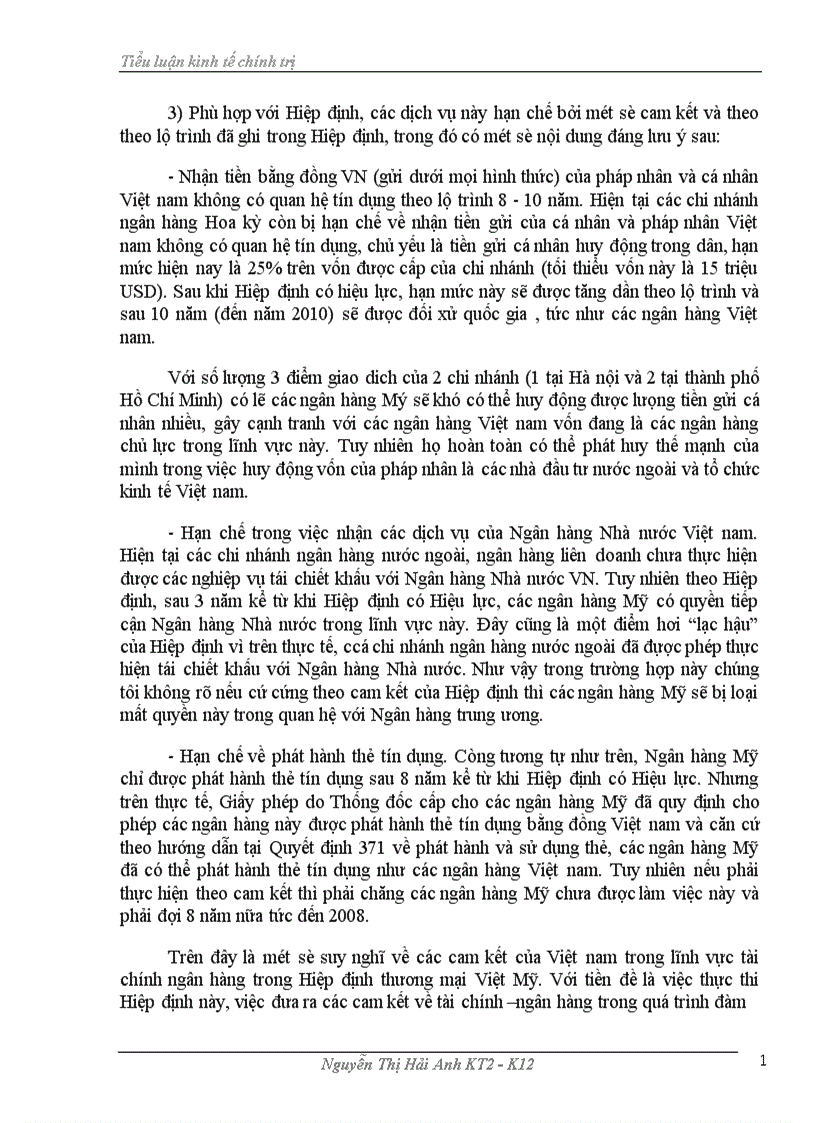 image for page Những cơ hội và thách thức trong tiến trình hội nhập kinh tế quốc tế của Việt Nam và mỗi liên hệ đến ngân hàng thương mại Việt Nam trong nên kinh tế thị truờng định hướng xã hội chủ nghĩa