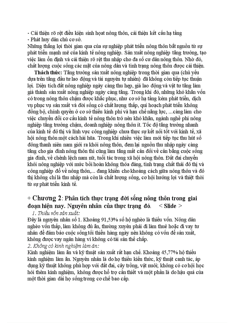 image for page Đời sống nông thôn Việt Nam hiện nay thực trạng và giải pháp