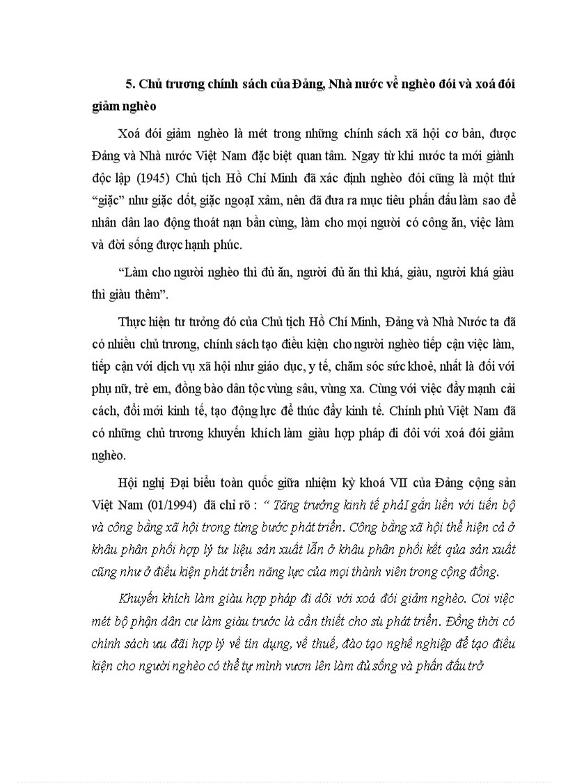 image for page Thực trạng và những giải pháp chủ yếu nhằm xoá đói giảm nghèo ở một số xã đặc biệt khó khăn huyện Sóc Sơn Thành phố Hà nội