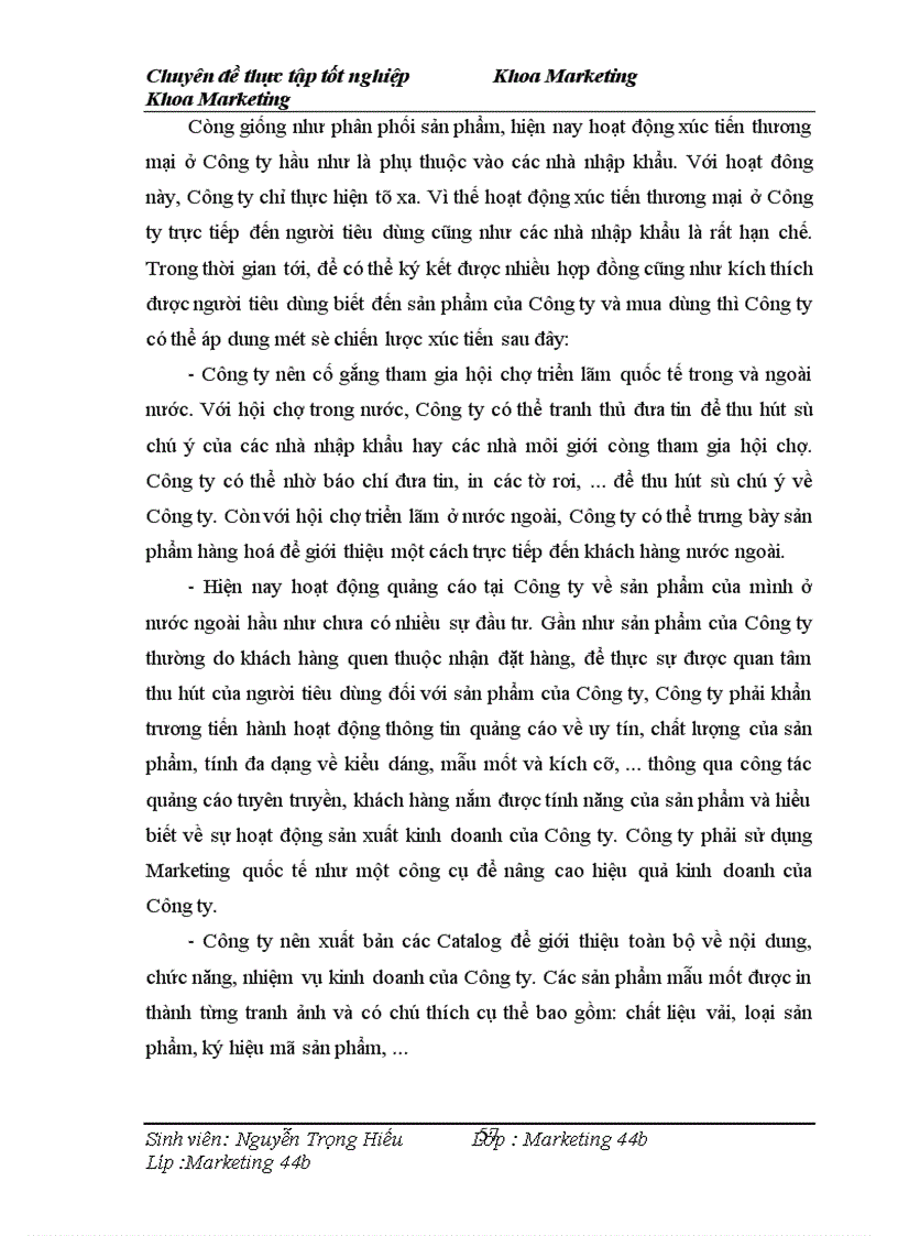 image for page Ứng dụng Marketing mix trong kinh doanh Xuất Khẩu của công ty 20 1