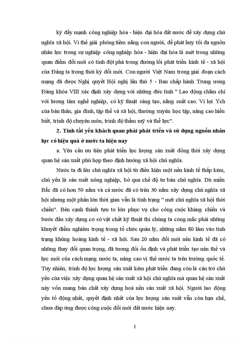image for page Việc phát triển và sử dụng nguồn nhân lực trong sự nghiệp công nghiệp hóa hiện đại hóa của Việt Nam hiện nay