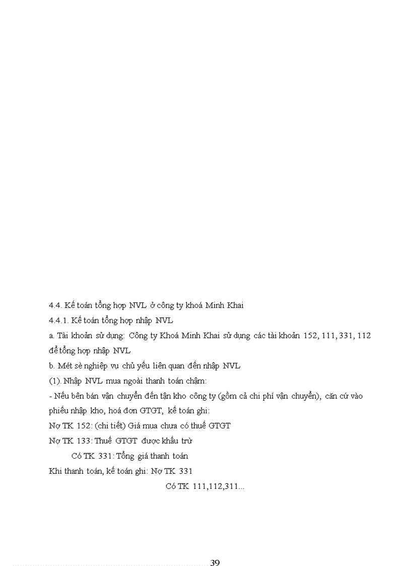 image for page Những vấn đề lý luận chung về kế toán nguyên vật liệu trong các doanh nghiệp sản xuất