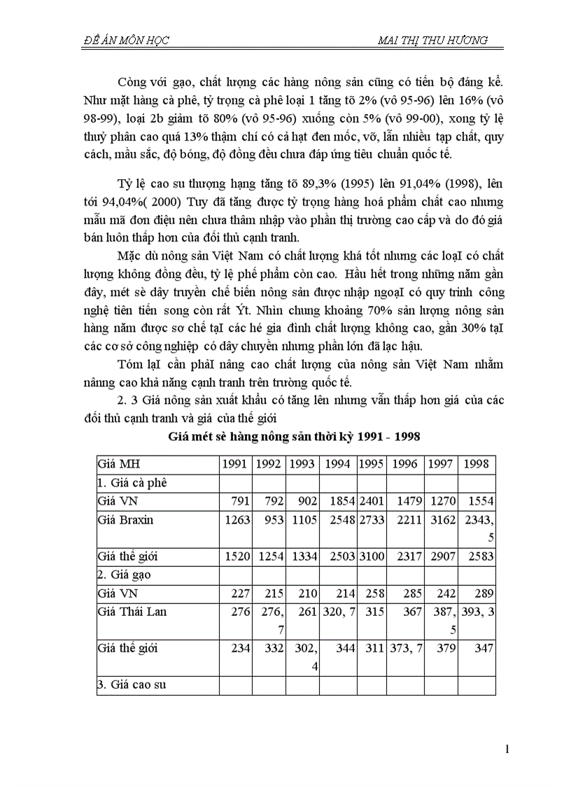 image for page Biện pháp nâng cao khả năng cạnh tranh của nông sản Việt Nam trong quá trình hội nhập 1
