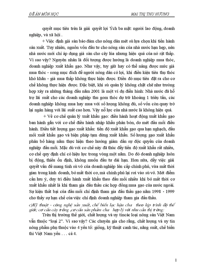 image for page Biện pháp nâng cao khả năng cạnh tranh của nông sản Việt Nam trong quá trình hội nhập 1