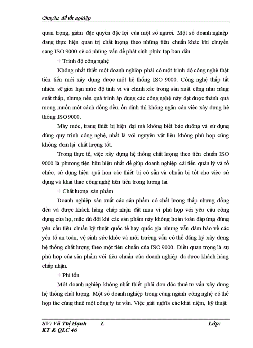 image for page Hoàn thiện hệ thống quản lý chất lượng tại Công ty Cổ phần Công trình Đường sắt theo tiêu chuẩn ISO 9001 2000