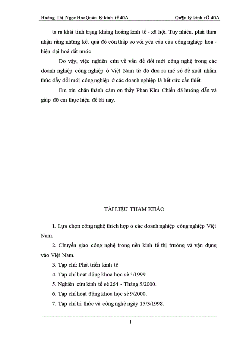 image for page Một số vấn đề về đổi mới công nghệ trong các doanh nghiệp công nghệ ở Việt Nam