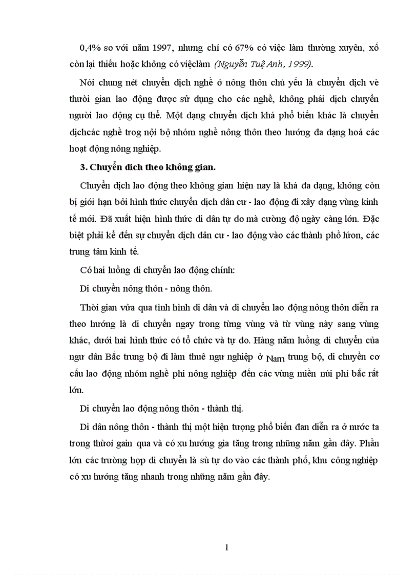 image for page Chuyển dịch cơ cấu lao động trong quá trình chuyển dịch cơ cấu kinh tế theo hướng công nghiệp hoá hiện đại hoá thực trạng và giải pháp