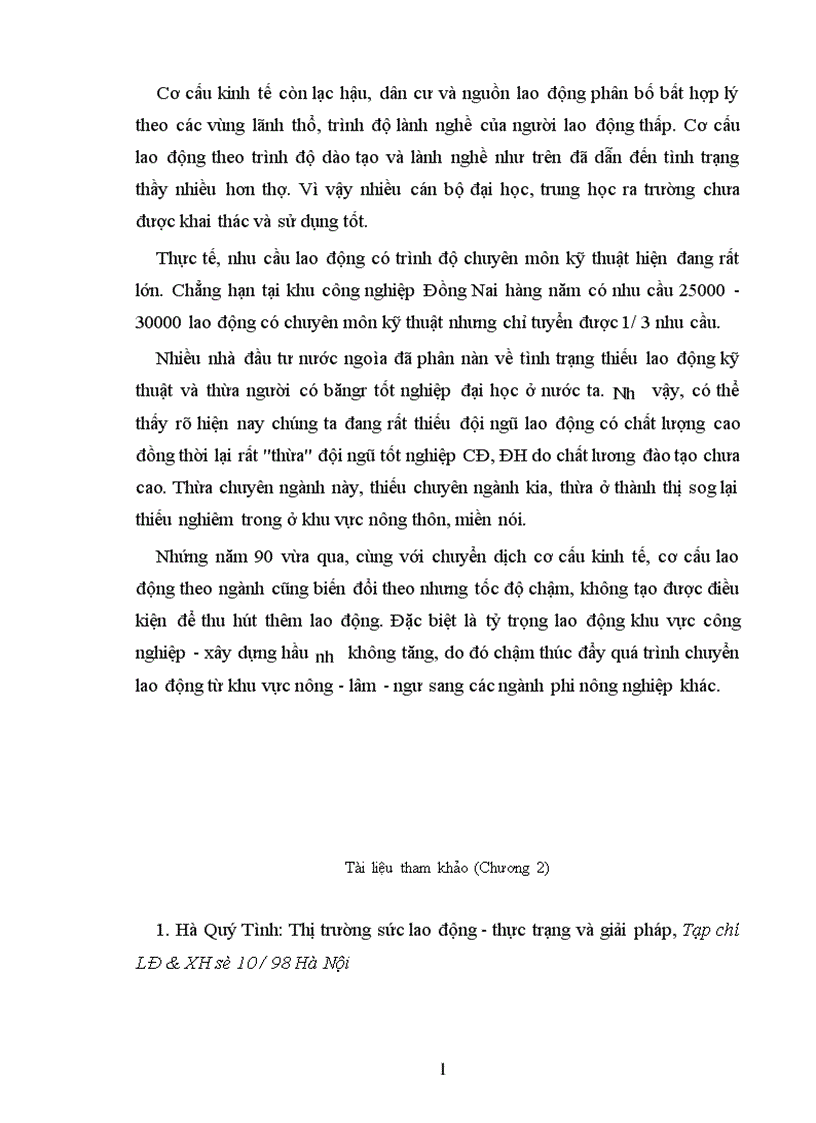 image for page Chuyển dịch cơ cấu lao động trong quá trình chuyển dịch cơ cấu kinh tế theo hướng công nghiệp hoá hiện đại hoá thực trạng và giải pháp
