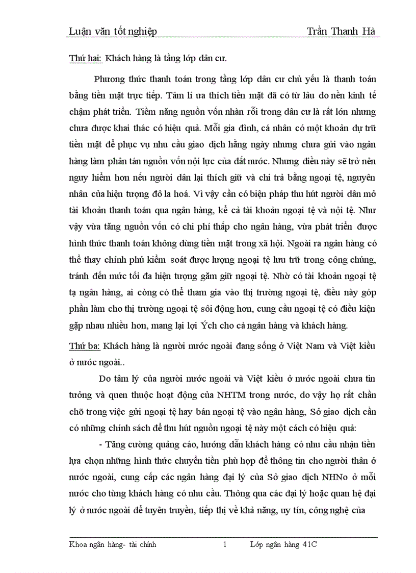 image for page Giải pháp mở rộng hoạt động kinh doanh ngoại tệ tại Sở giao dịch NHNo và PTNT Việt Nam 1