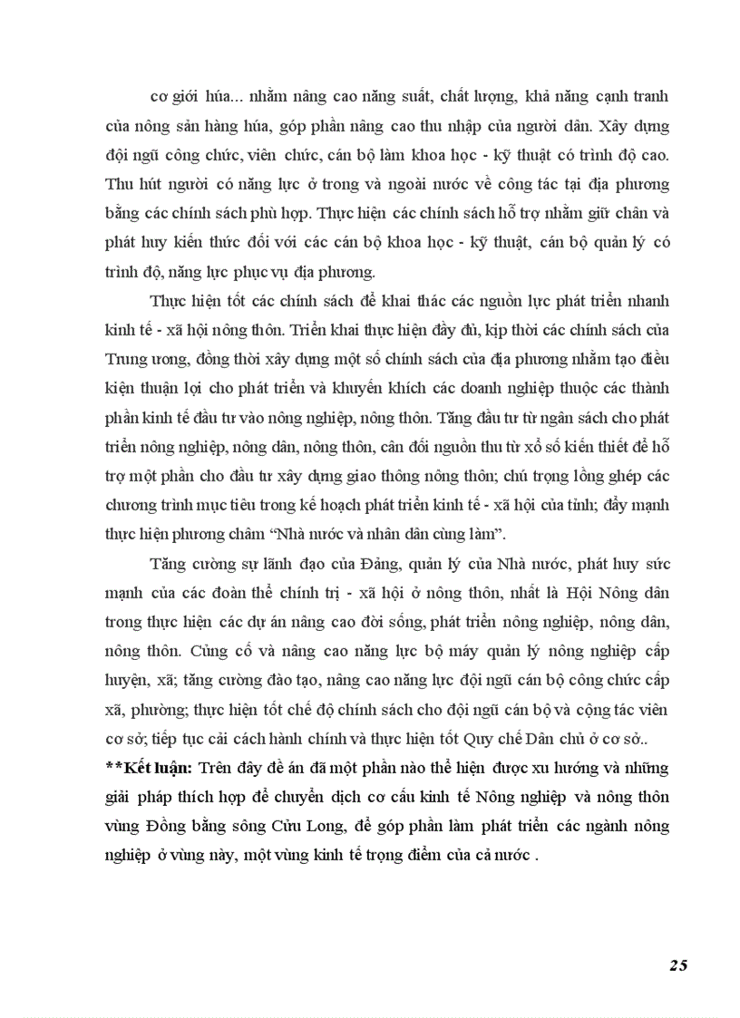 image for page Chuyển dịch cơ cấu ngành nông nghiệp vùng đồng bằng sông cửu long 1