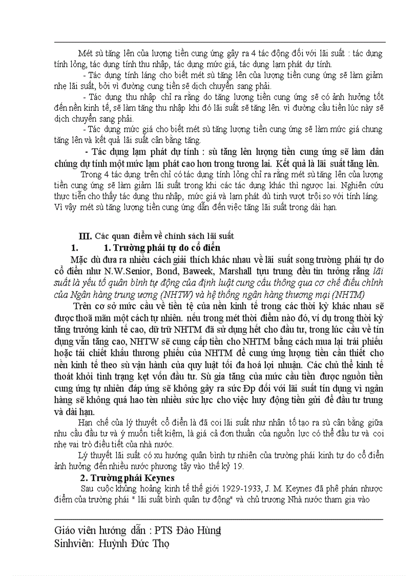 image for page Lãi suất Vai trò của lãi suất và đổi mới chính sách lãi suất trong giai đoạn hiện nay