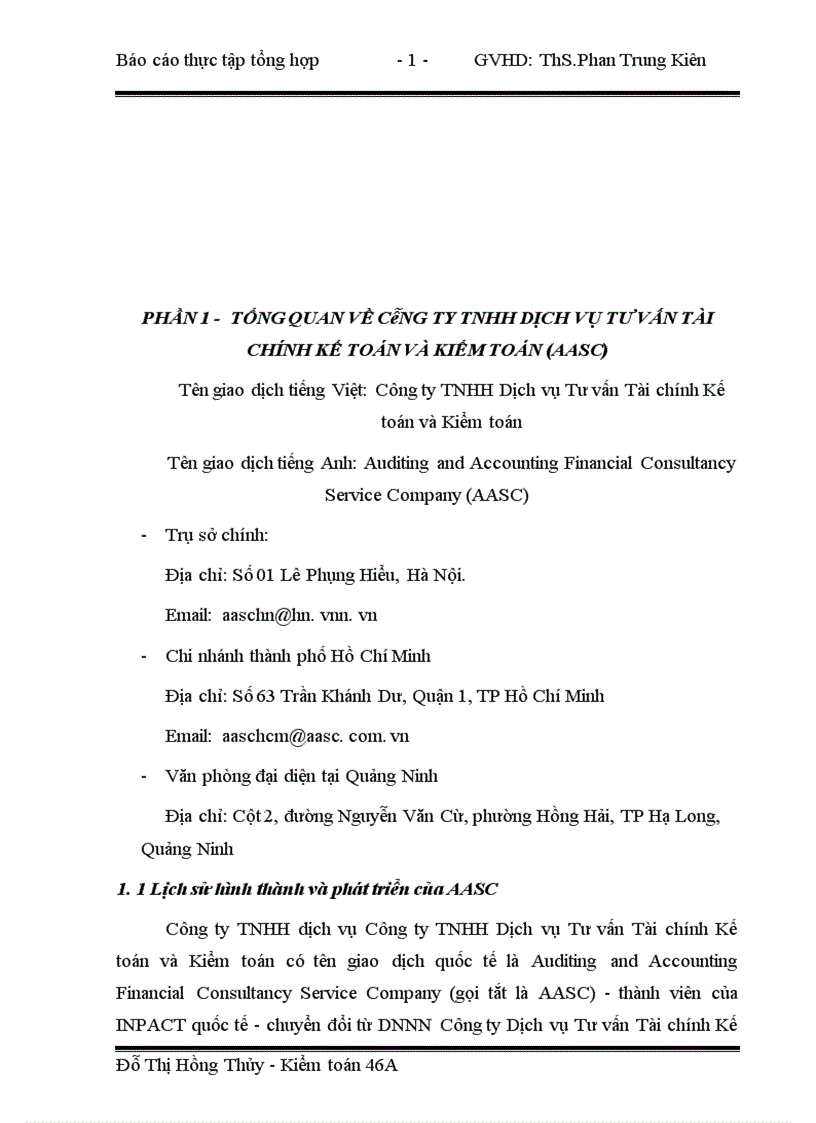 image for page Báo cáo thực tập tổng hợp của công ty tnhh dịch vụ tư vấn tài chính kế toán và kiểm toán aasc