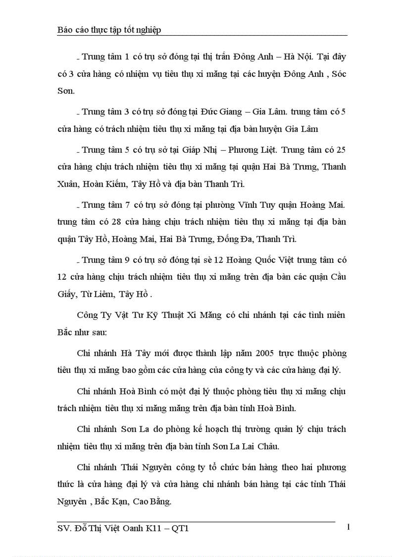 image for page Những giải pháp nỗ lực nhằm nâng cao hiệu quả hoạt động tiêu thụ xi măng tại công ty vật tư kỹ thuật xi măng Bộ xây dựng