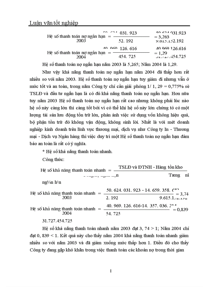 image for page Quản trị và nâng cao hiệu quả sử dụng vốn lưu động tại Công ty In Thương mại Dịch vụ Ngân hàng 1