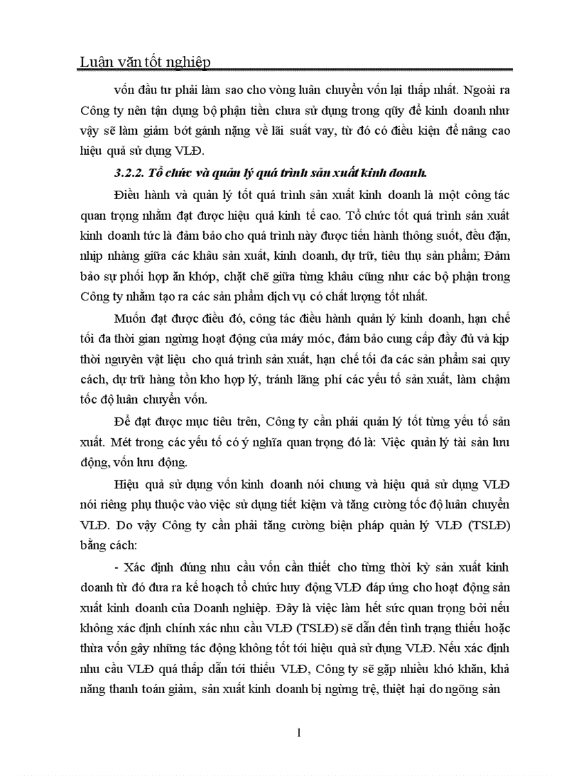 image for page Quản trị và nâng cao hiệu quả sử dụng vốn lưu động tại Công ty In Thương mại Dịch vụ Ngân hàng 1