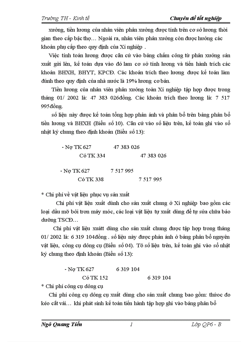image for page Tổ chức công tác kế toán tập hợp chi phí sản xuất và tính giá thành sản phẩm 1