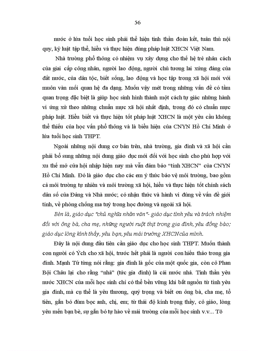 image for page Giáo dục chủ nghĩa yêu nước Hồ Chí Minh cho học sinh trung học phổ thông tỉnh Bắc Ninh trong thời kỳ đẩy mạnh công nghiệp hoá hiện đại hoá đất nước