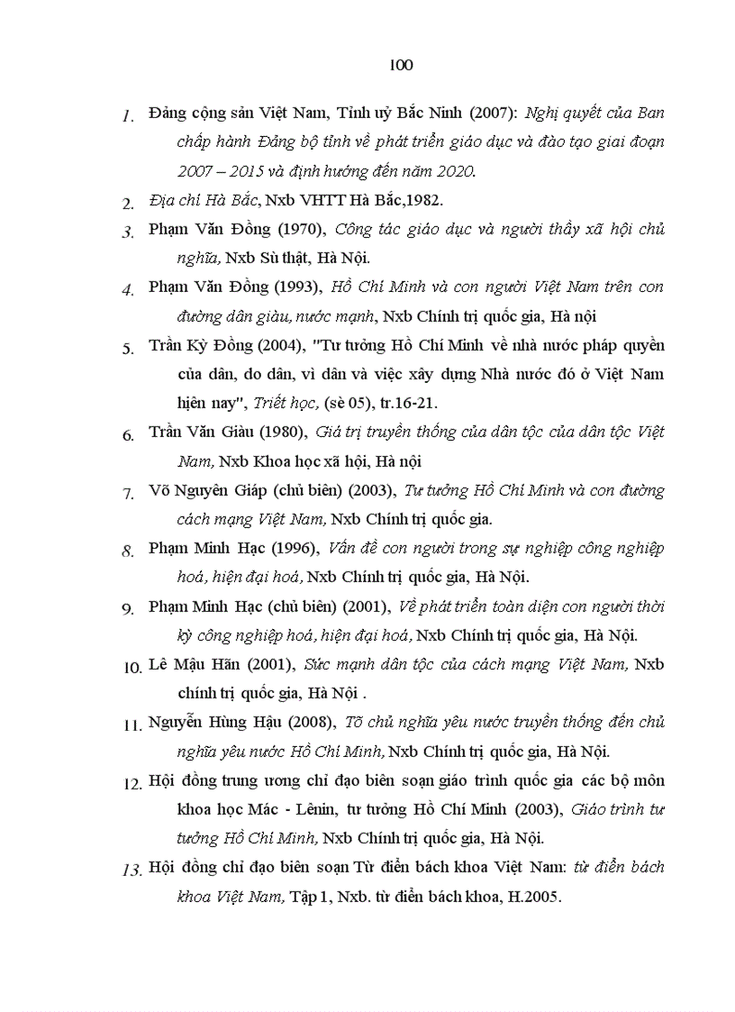 image for page Giáo dục chủ nghĩa yêu nước Hồ Chí Minh cho học sinh trung học phổ thông tỉnh Bắc Ninh trong thời kỳ đẩy mạnh công nghiệp hoá hiện đại hoá đất nước