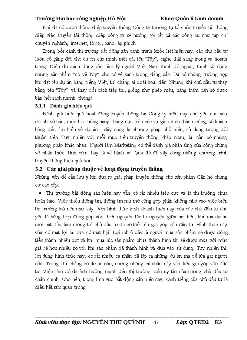 image for page Giải pháp truyền thông marketing cho sản phẩm căn hộ chung cư cao cấp của công ty cổ phần đầu tư Xây dựng và thương mại Thiên Thành