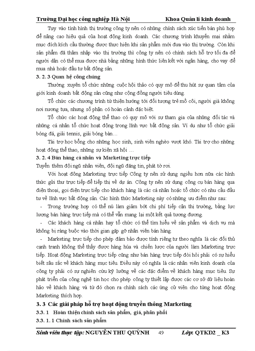 image for page Giải pháp truyền thông marketing cho sản phẩm căn hộ chung cư cao cấp của công ty cổ phần đầu tư Xây dựng và thương mại Thiên Thành