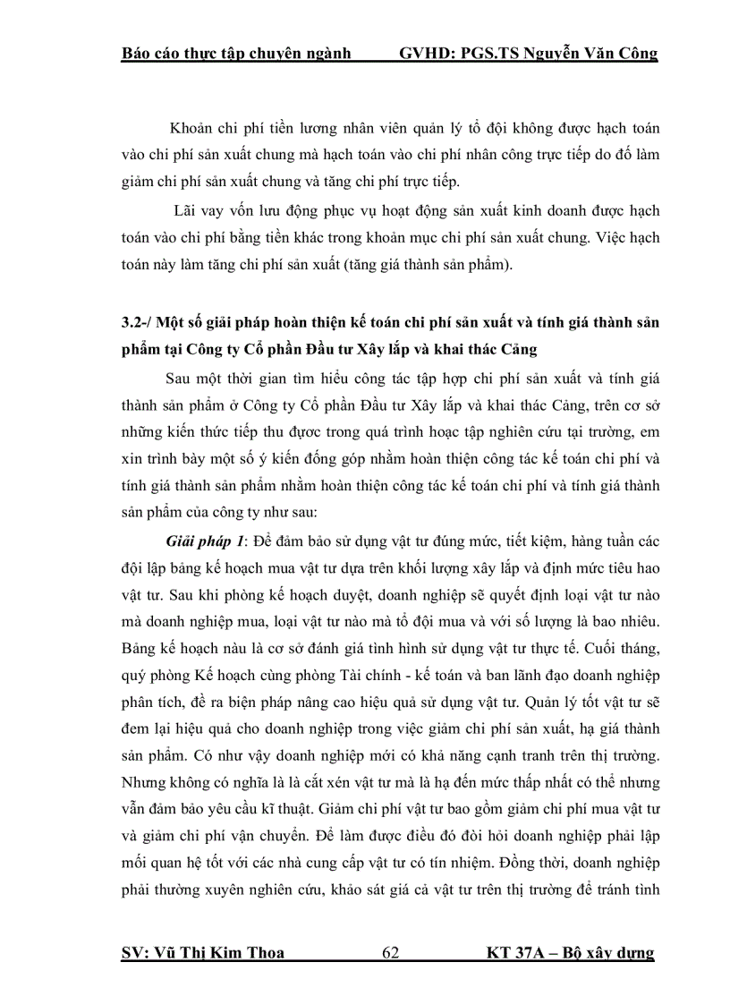 image for page Hoàn thiện kế toán chi phí sản xuất và tính giá thành sản phẩm tại Công ty Cổ phần Đầu tư Xây lắp và khai thác Cảng
