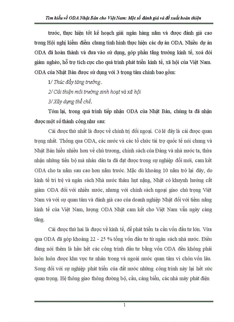 image for page Một số giải pháp nâng cao hiệu quả sử dụng nguồn vốn ODA Nhật bản 1