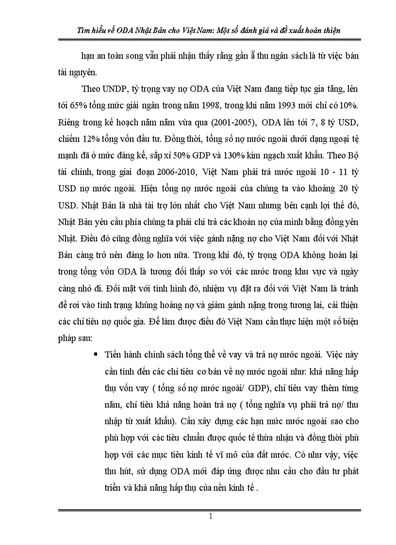 image for page Một số giải pháp nâng cao hiệu quả sử dụng nguồn vốn ODA Nhật bản 1