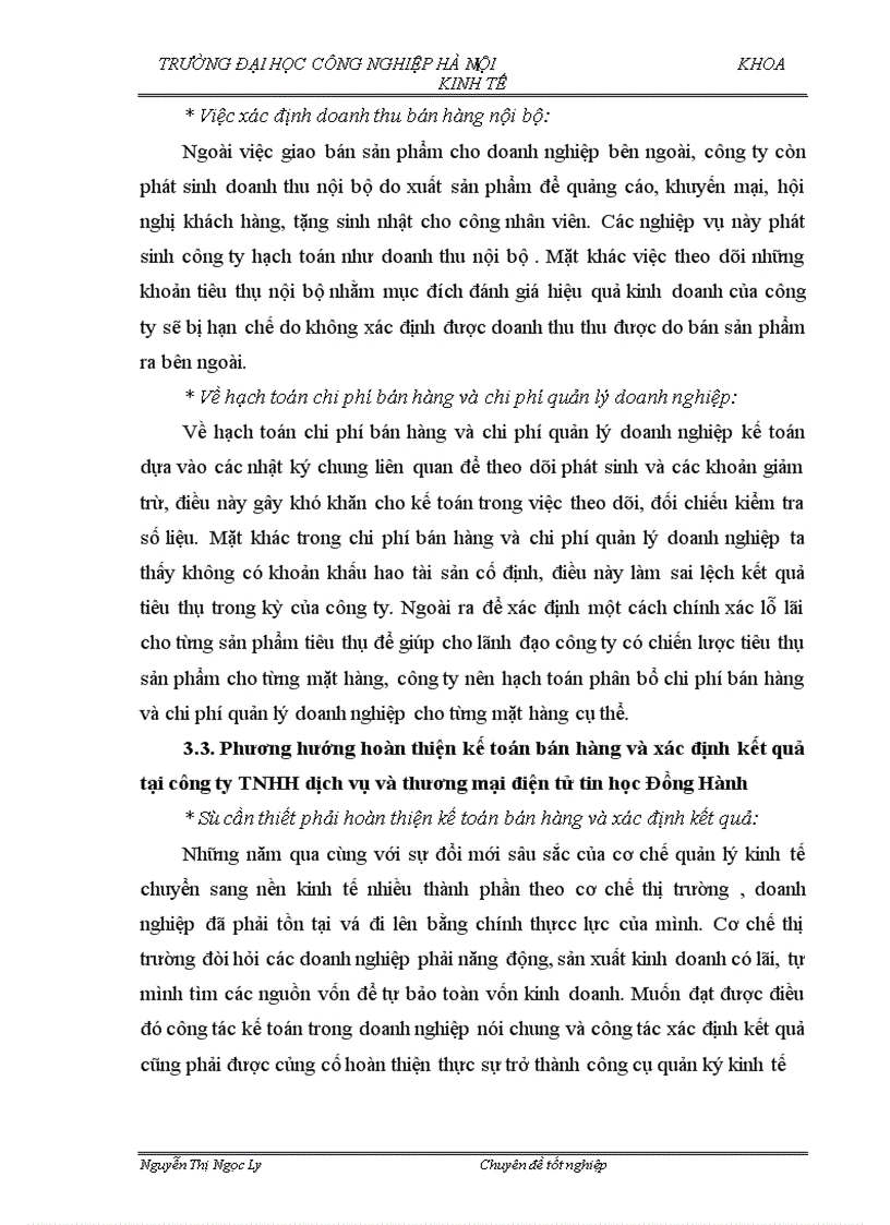 image for page Hoàn thiện công tác kế toán bán hàng và xác định kết quả kinh doanh tại công ty TNHH dịch vụ và thương mại điện tử tin học Đồng Hành 1