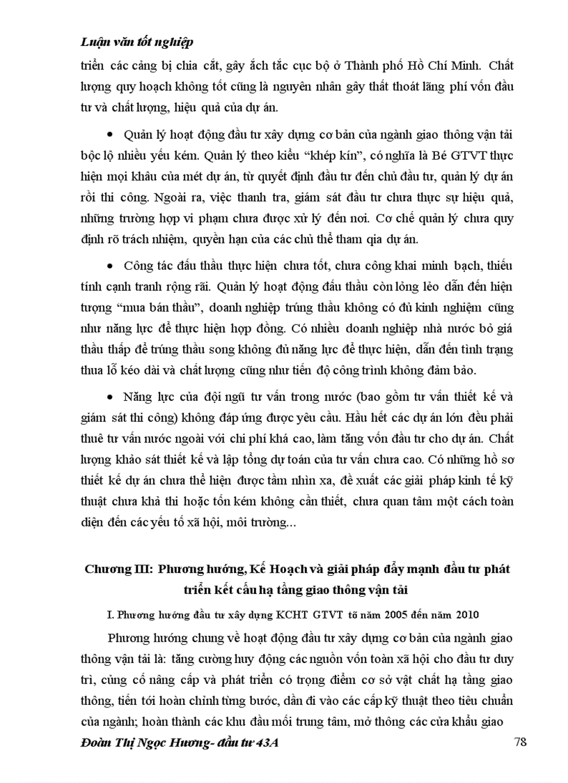 image for page Đầu tư với sự phát triển kết cấu hạ tầng giao thông vận tải ở Việt Nam giai đoạn 2001 2010 1