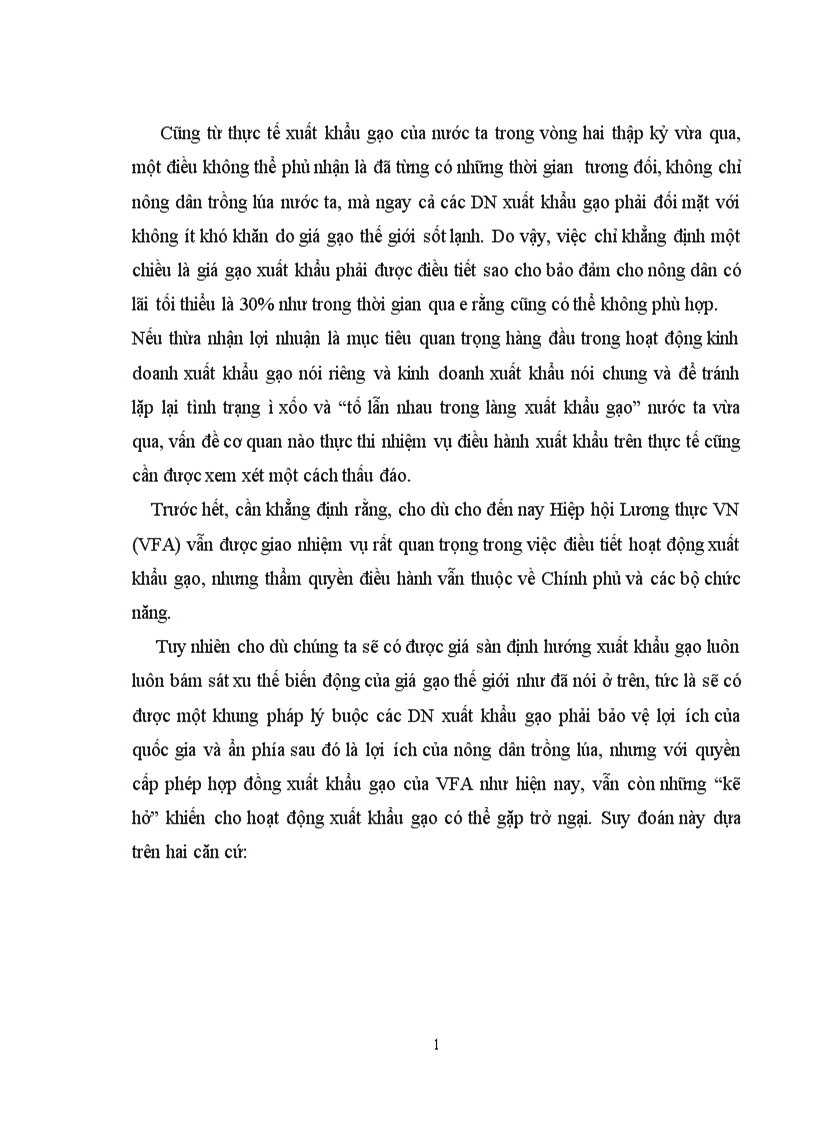 image for page Nâng cao hiệu quả xuất mặt hàng gạo tại Công ty Minh Hà