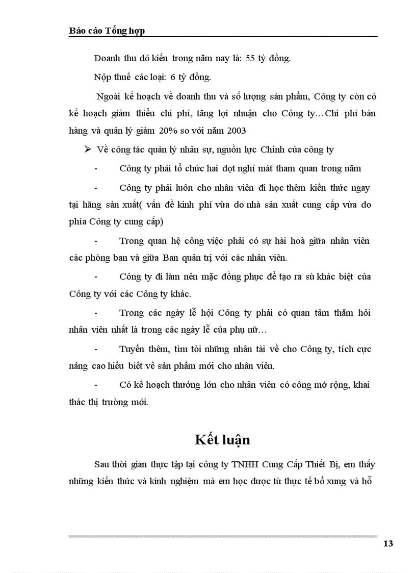 image for page Báo cáo thực tập tổng hợp của ông ty THHH Cung Cấp Thiết Bị