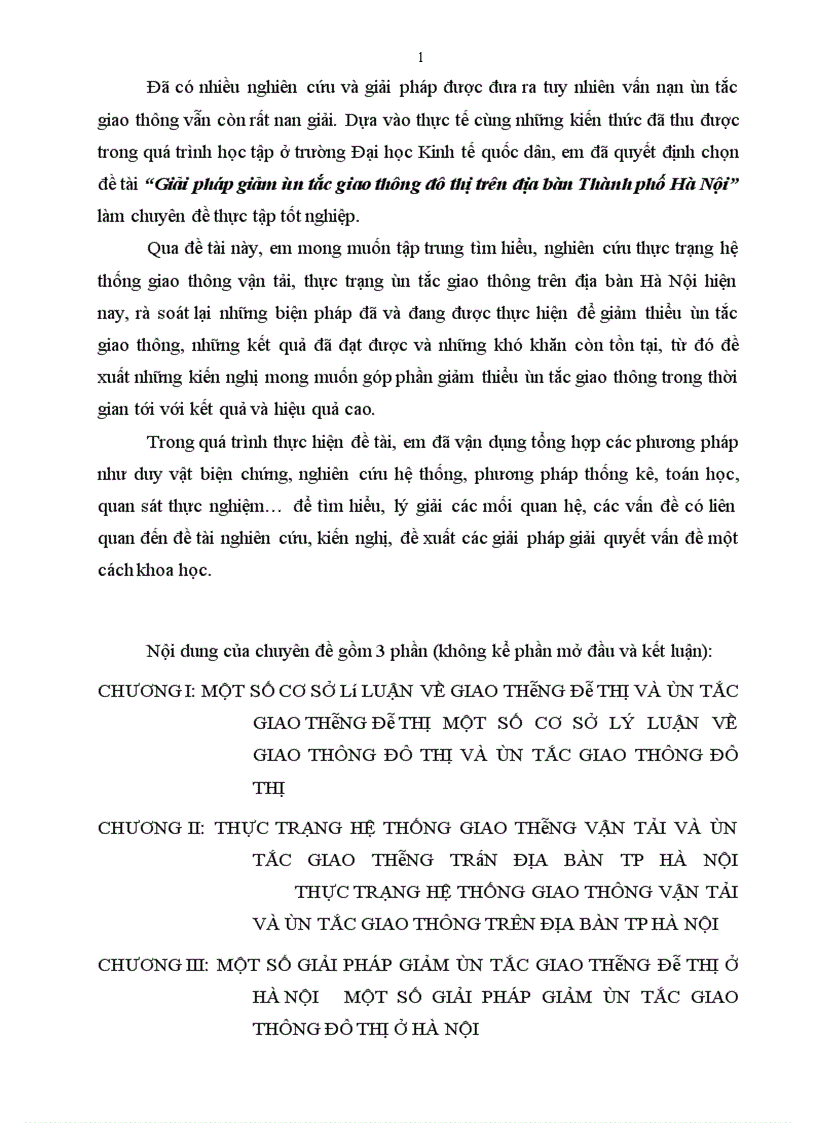 image for page Giải pháp giảm ùn tắc giao thông đô thị trên địa bàn Thành phố Hà Nội 1
