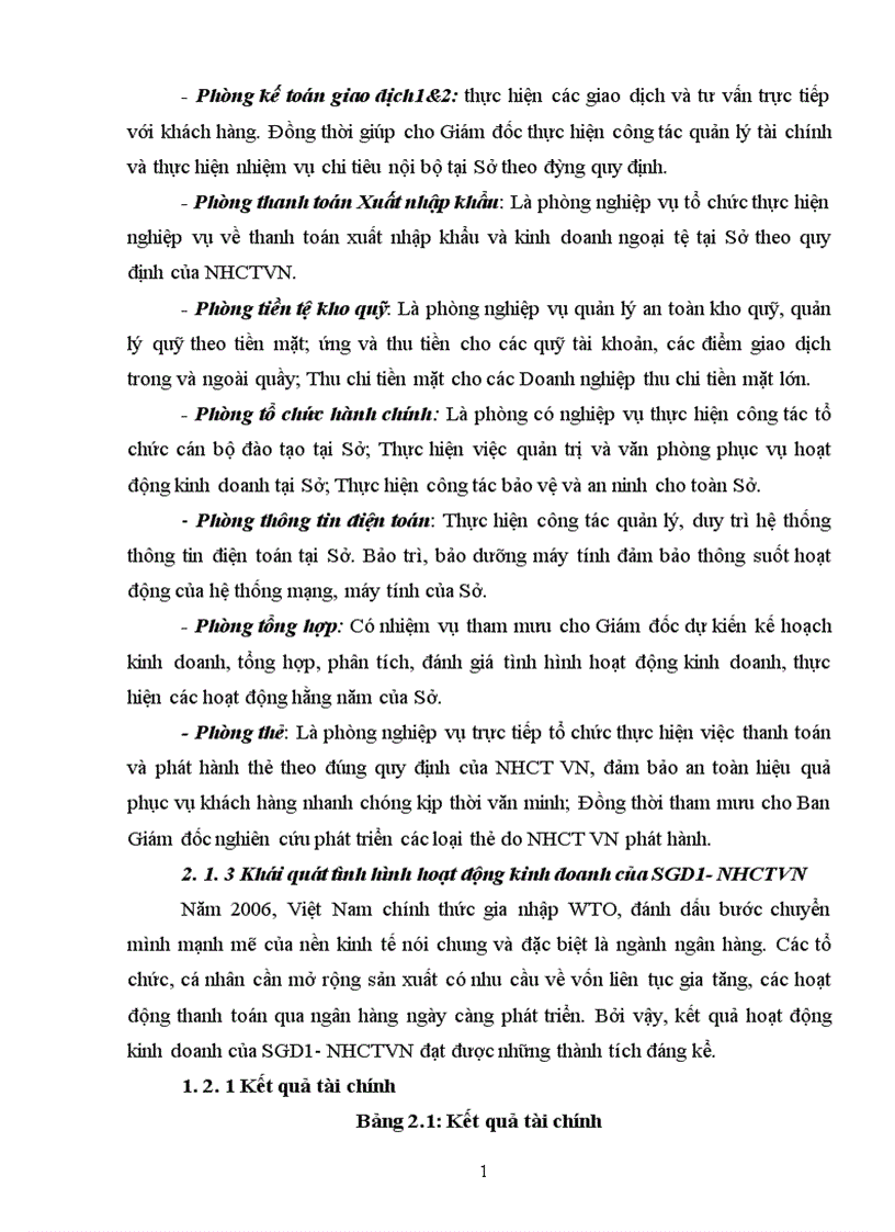 image for page Một số giải pháp góp phần mở rộng thanh toán không dùng tiền mặt tại SGD1 NHCTVN 1