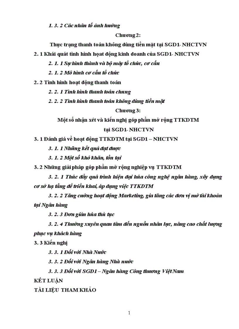 image for page Một số giải pháp góp phần mở rộng thanh toán không dùng tiền mặt tại SGD1 NHCTVN 1