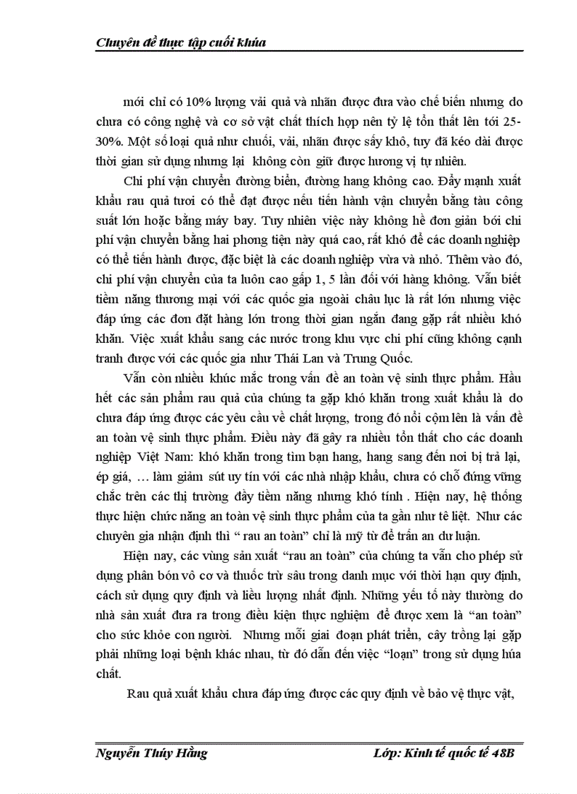 image for page Biện pháp nhằm đẩy mạnh xuất khẩu mặt hàng rau quả của Việt Nam