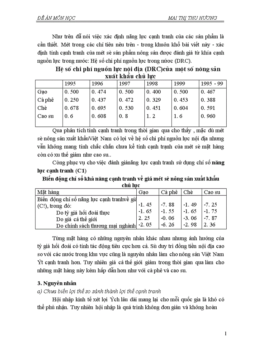 image for page Biện pháp nâng cao khả năng cạnh tranh của nông sản Việt Nam trong quá trình hội nhập 1