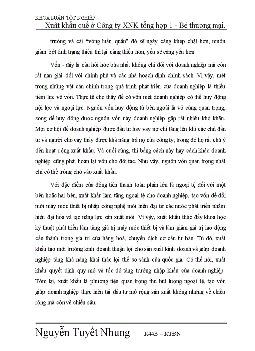 image for page xuất khẩu quế ở Công ty XNK tổng hợp 1 Bộ thương mại Thực trạng và giải pháp