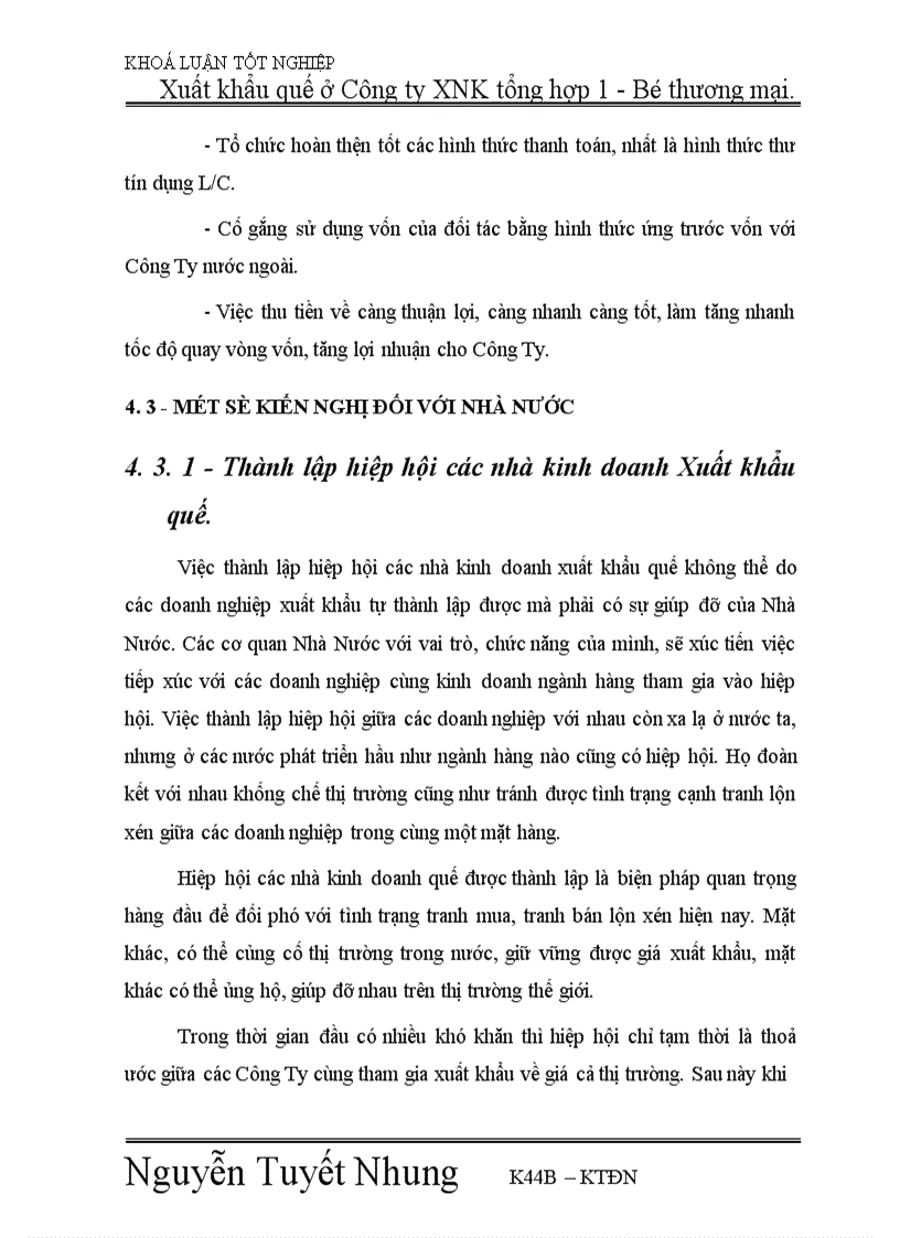 image for page xuất khẩu quế ở Công ty XNK tổng hợp 1 Bộ thương mại Thực trạng và giải pháp