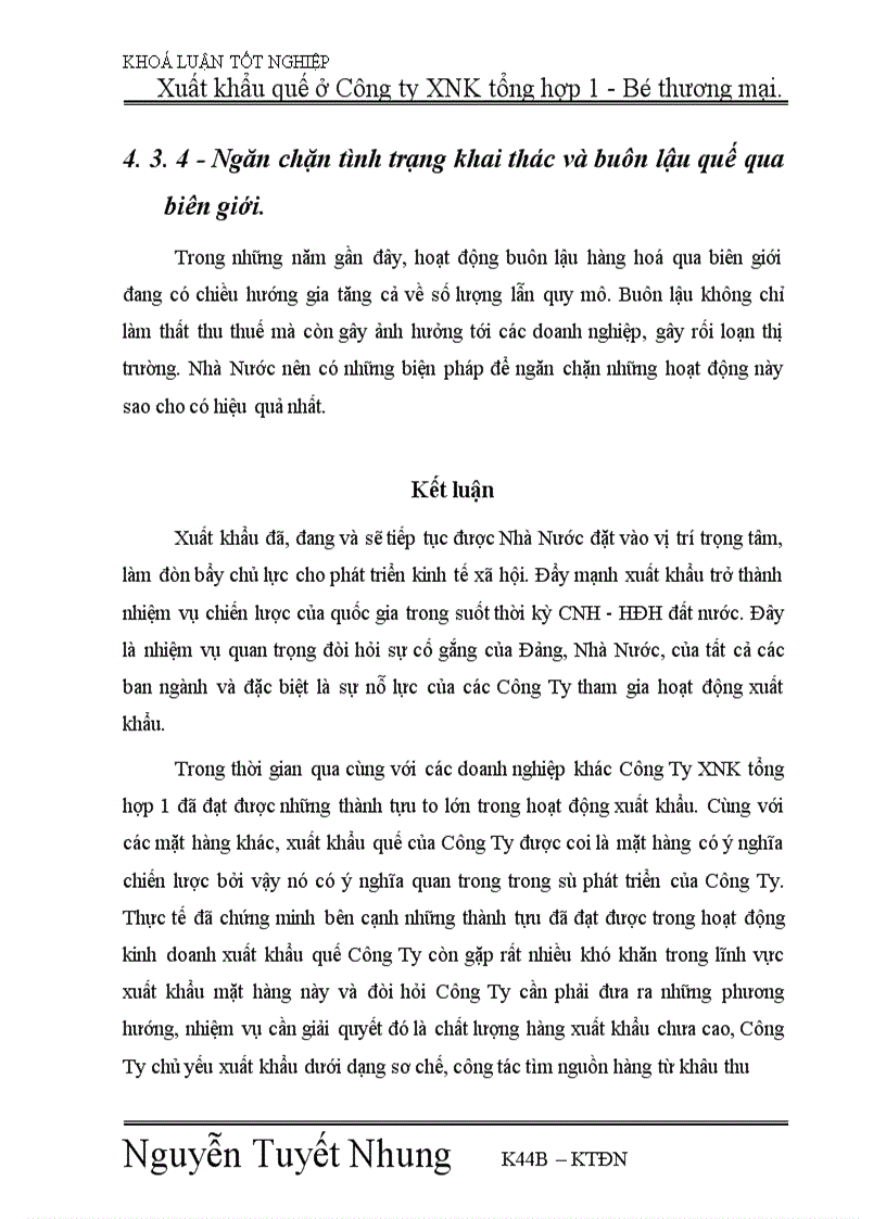 image for page xuất khẩu quế ở Công ty XNK tổng hợp 1 Bộ thương mại Thực trạng và giải pháp