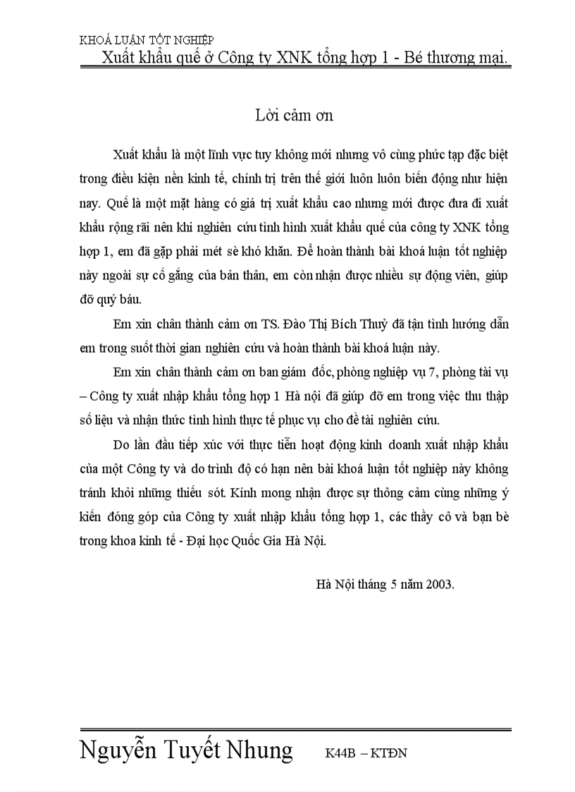 image for page xuất khẩu quế ở Công ty XNK tổng hợp 1 Bộ thương mại Thực trạng và giải pháp