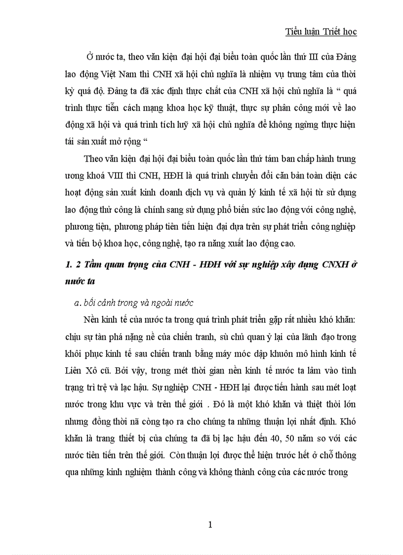 image for page CNH HĐH và vai trò của nó trong sự nghiệp xây dựng chủ nghĩa xã hội ở nước ta 1